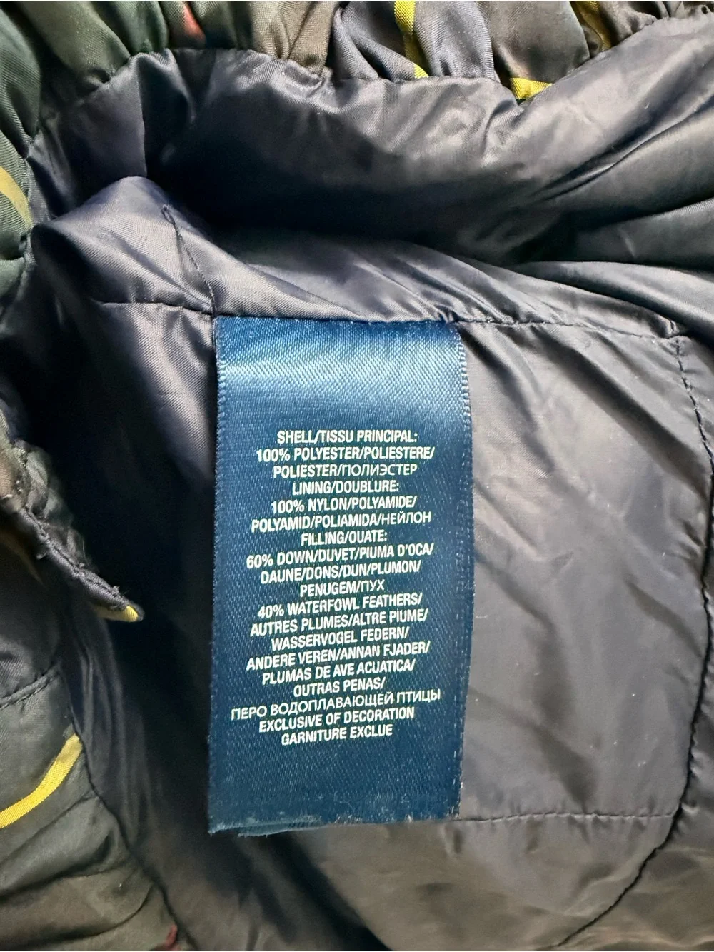 Ralph Lauren hooded down